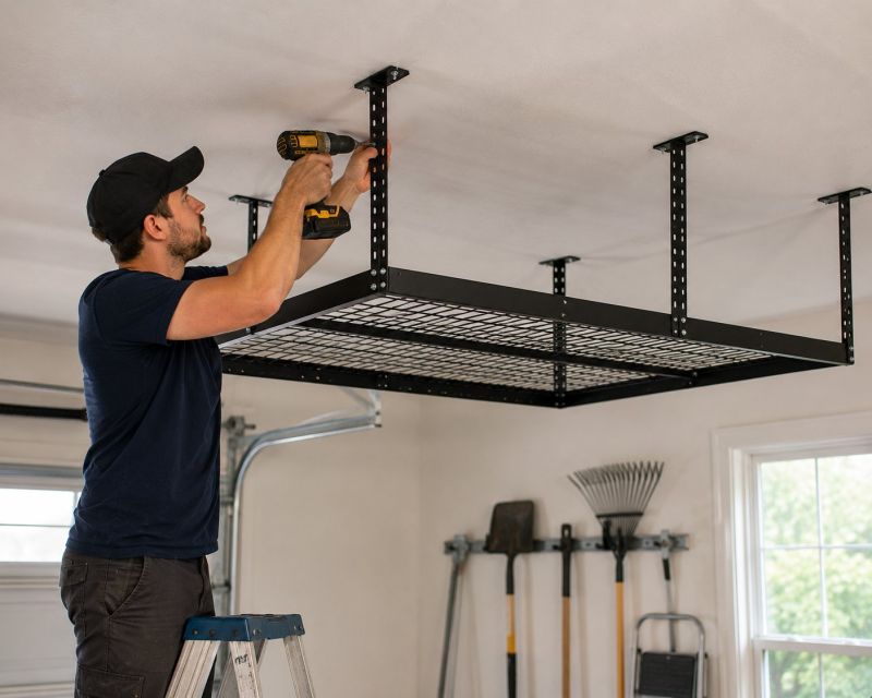Ceiling Rack Installation in Arlington, VA