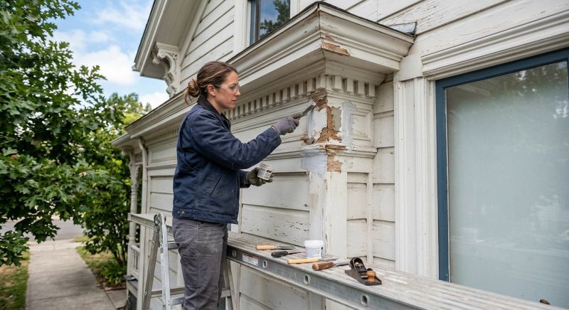 Exterior Molding Repair in Alpharetta, GA