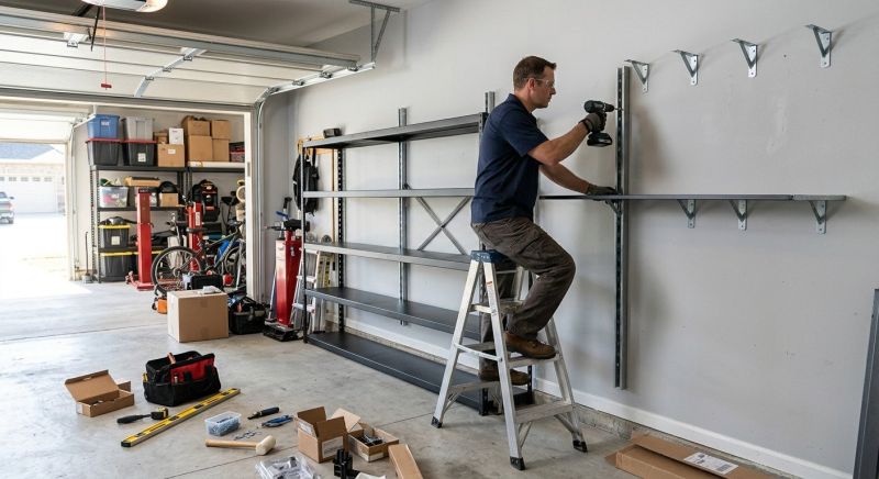 Garage Shelves Installation in Alexandria, VA