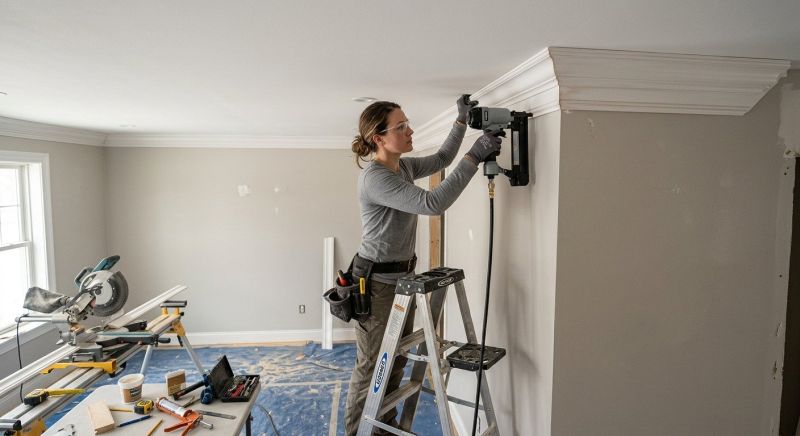 Kitchen Molding Installation in Kansas City, KS