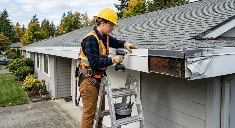 Metal Fascia Repair in Wilmington, NC