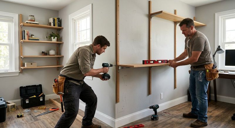 Shelving System Installation in Raleigh, NC
