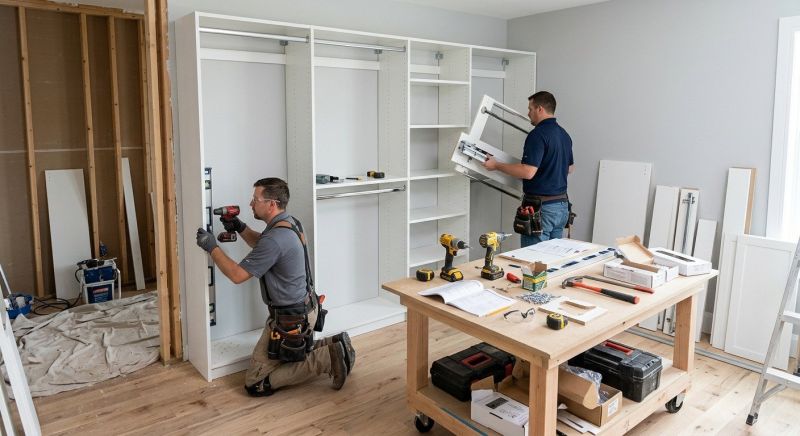 Basement Storage Installation in Raleigh, NC