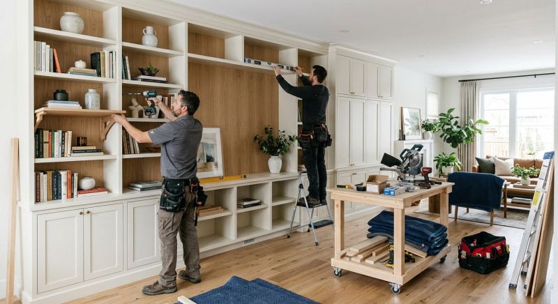Bookcase Installation in Charlotte, NC