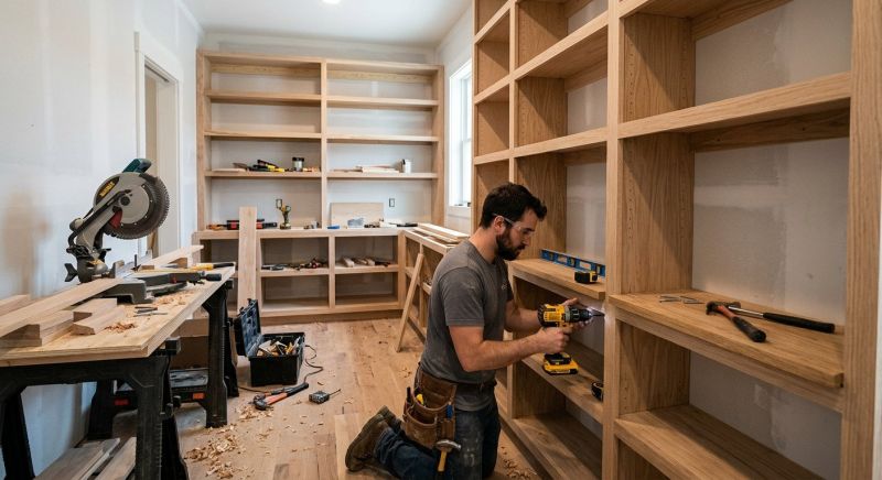 Butlers Pantry Installation in Raleigh, NC