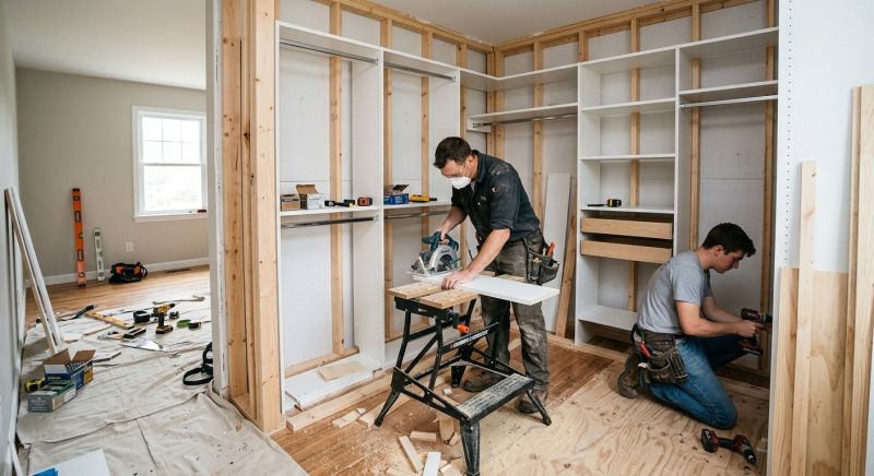 Closet Construction in Raleigh, NC