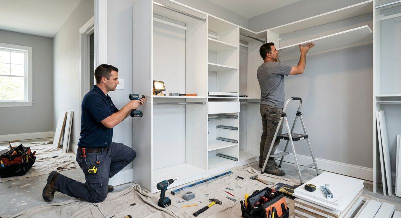 Closet Installation in Raleigh, NC
