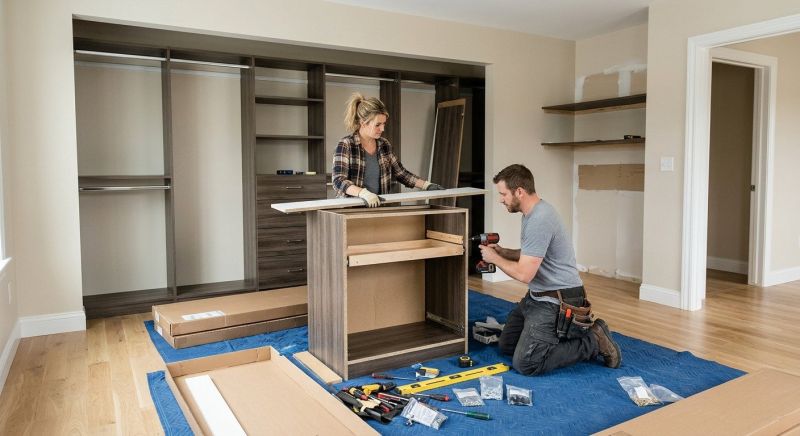 Closet Installation in Raleigh, NC