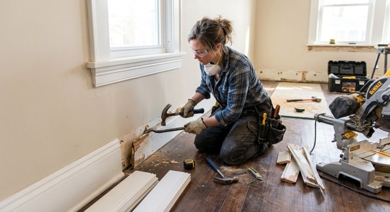 Commercial Trim Installation in Wilmington, NC