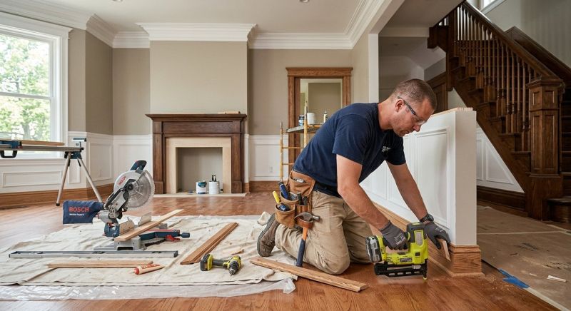 Custom Wood Trim Installation in Wilmington, NC