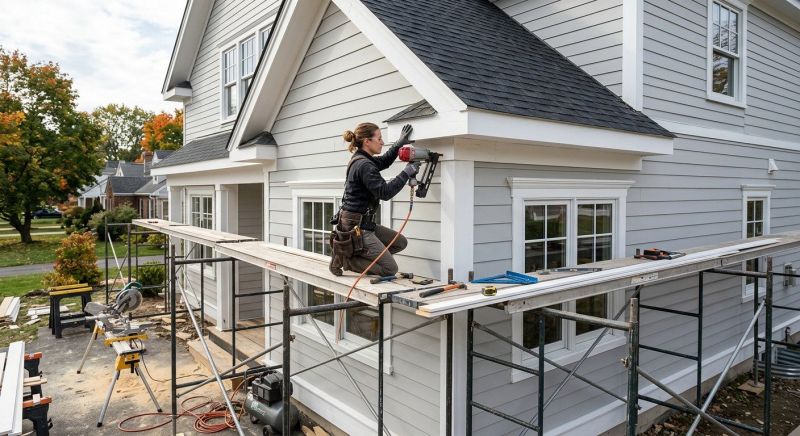 Exterior Trim Carpentry in Kansas City, KS