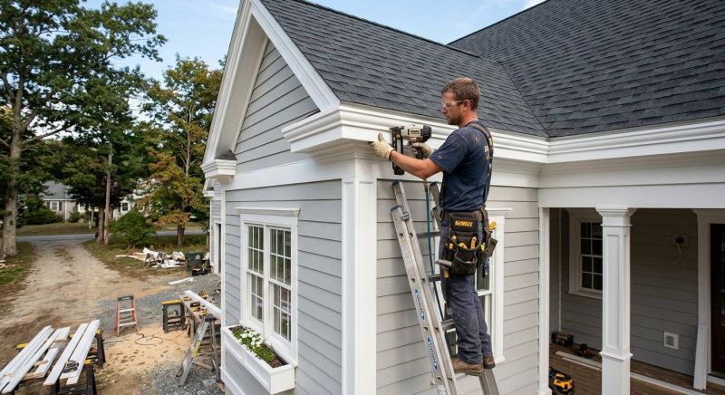 Exterior Trim Work in Alpharetta, GA