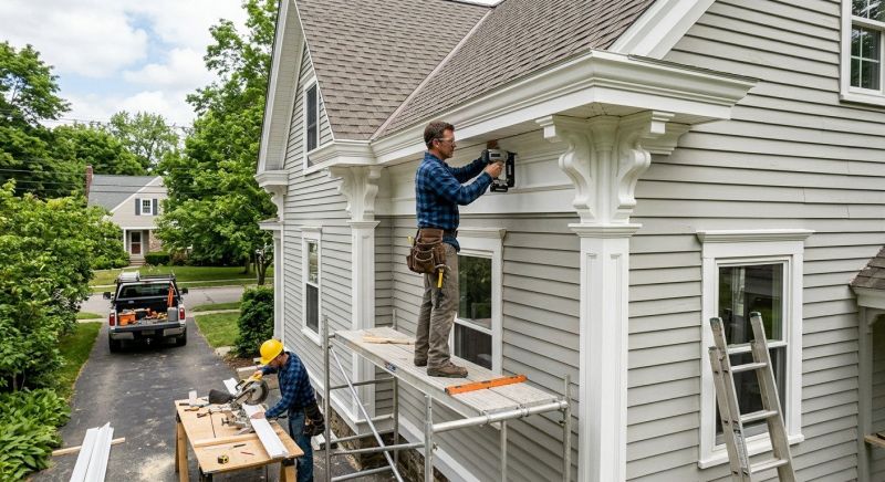 Exterior Woodworking in Conroe, TX