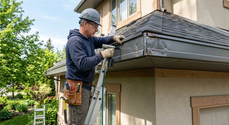 Garage Fascia Repair in Olathe, KS