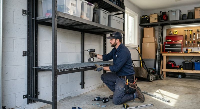 Garage Shelves Installation in Silver Spring, MD