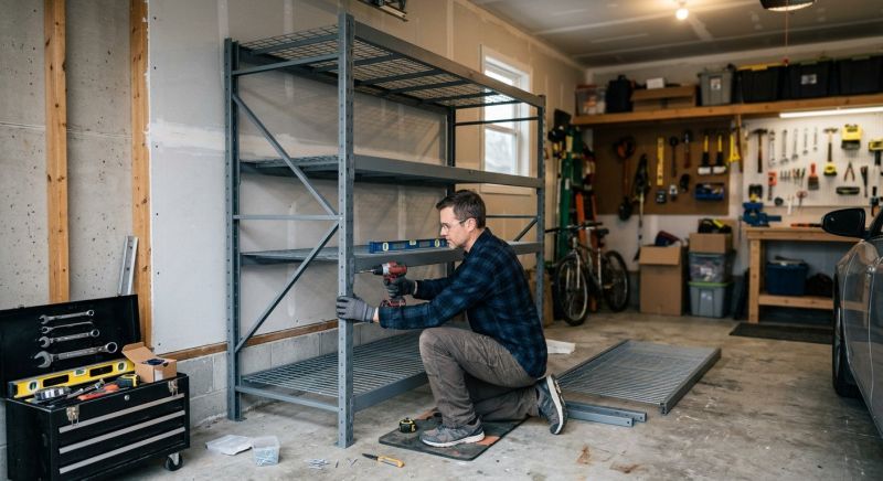 Garage Shelves Installation in Leesburg, VA