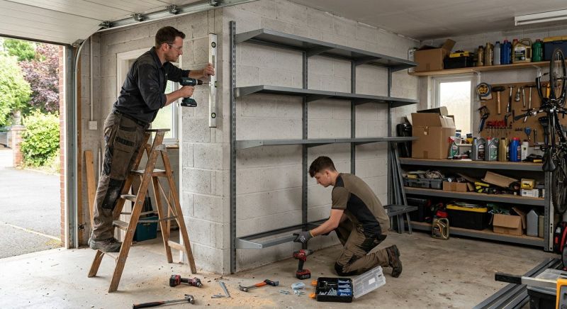 Garage Shelves Installation in Bethesda, MD