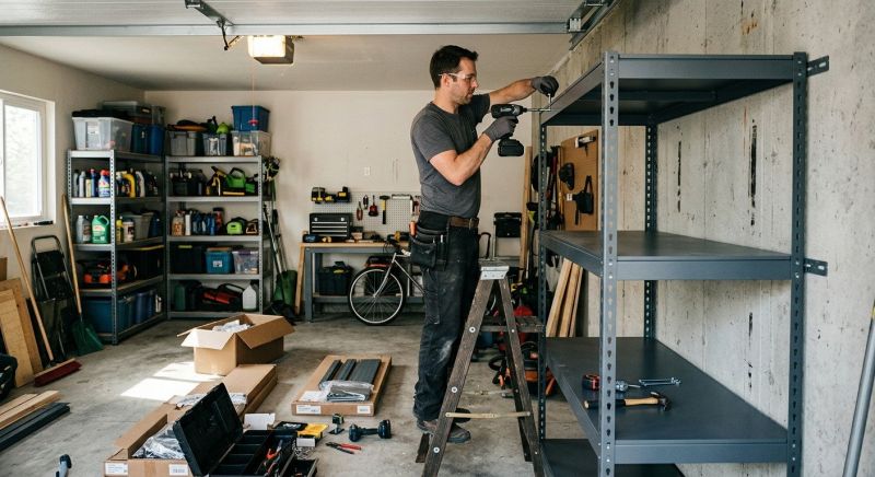 Garage Shelves Installation in Fairfax County, VA