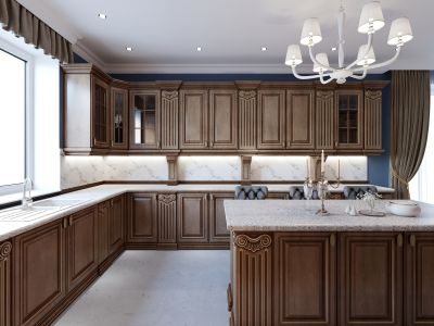 Kitchen Island Installation in Dayton, OH