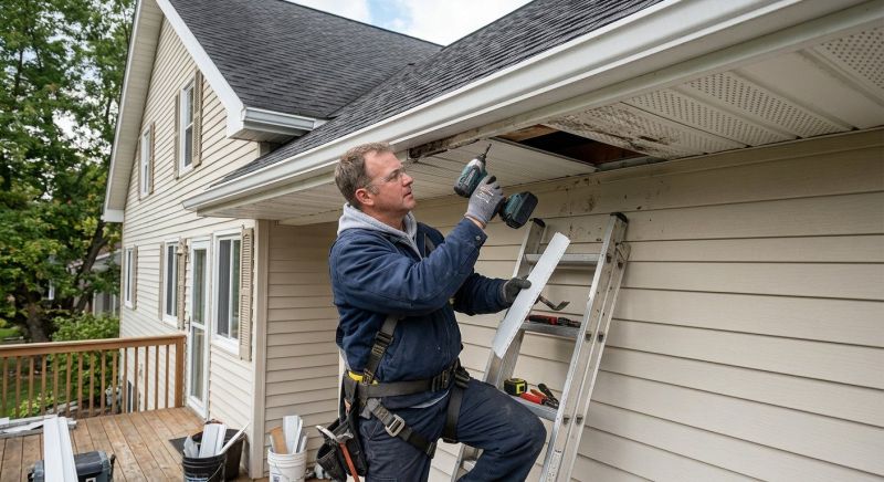 Metal Soffit Repair in Wilmington, NC