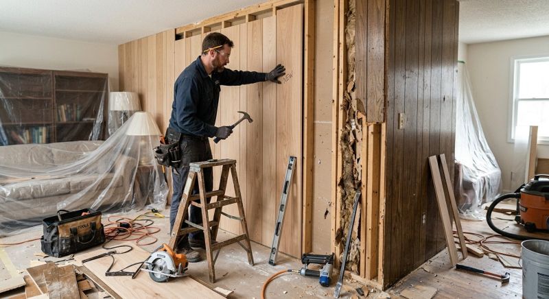 Paneling Replacement in Wilmington, NC