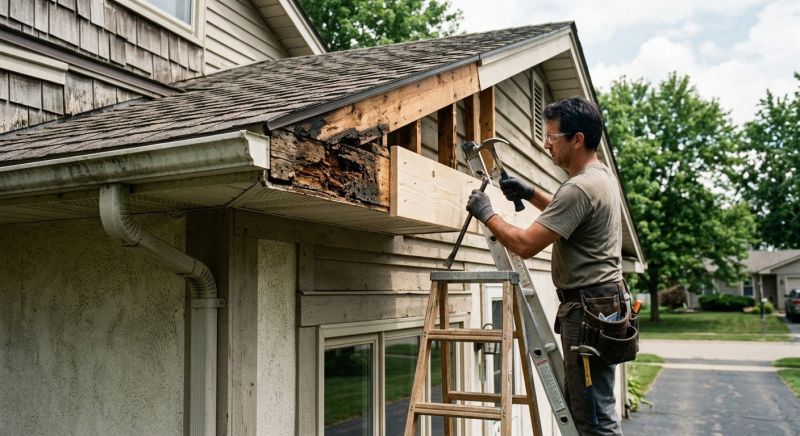 Rotted Fascia Repair in Alpharetta, GA