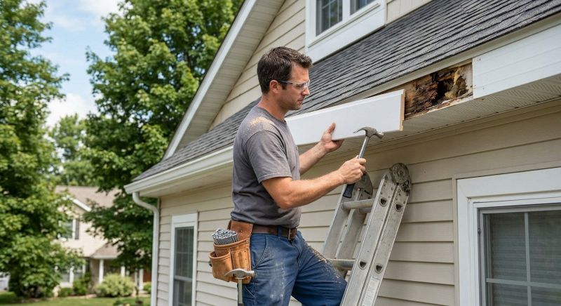 Rotted Fascia Repair in Alpharetta, GA