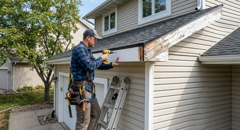 Rotted Fascia Repair in Wilmington, NC