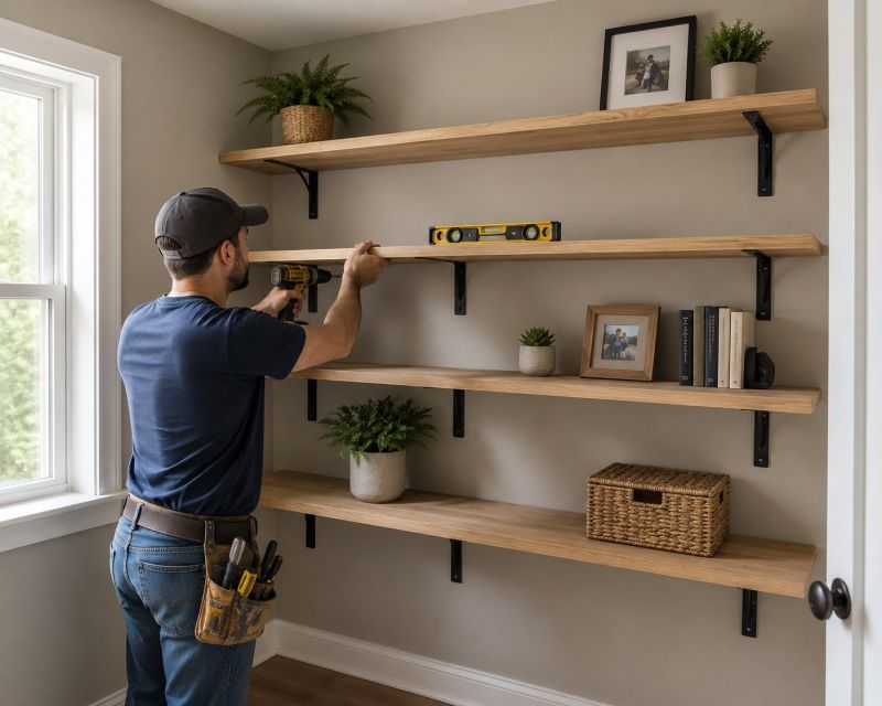 Shelving System Installation in Raleigh, NC