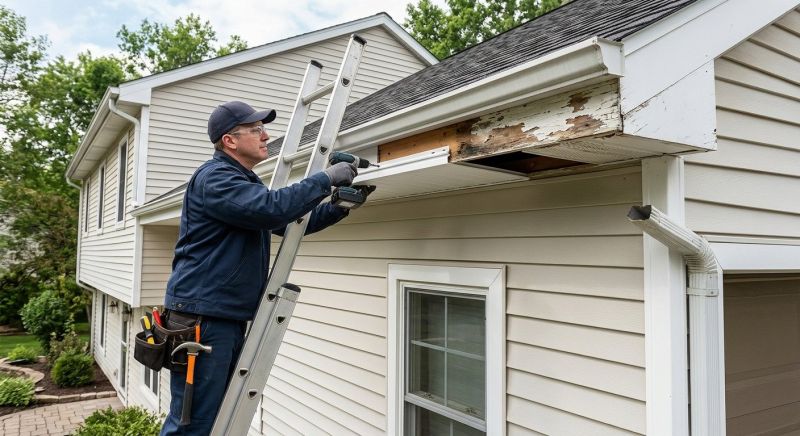 Soffit Repair in Alpharetta, GA