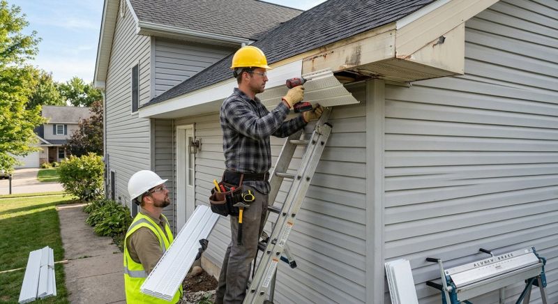 Soffit Replacement in Kansas City, KS