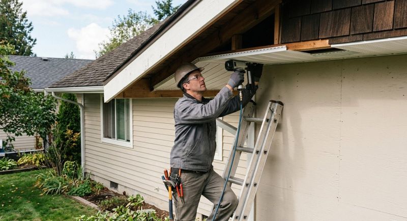 Soffit Replacement in Overland Park, KS