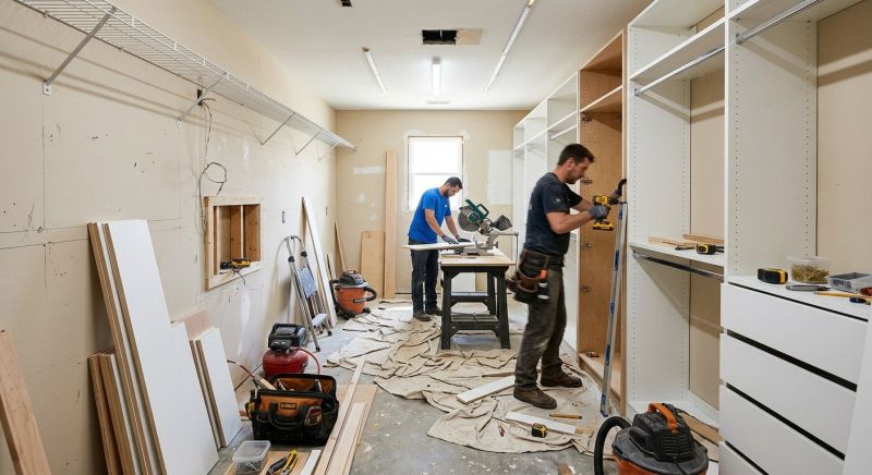 Walk In Closet Installation in Raleigh, NC
