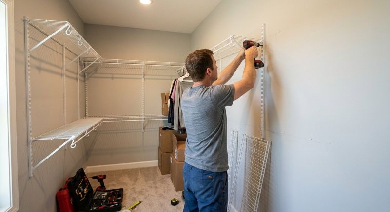 Wire Shelving Installation in Raleigh, NC