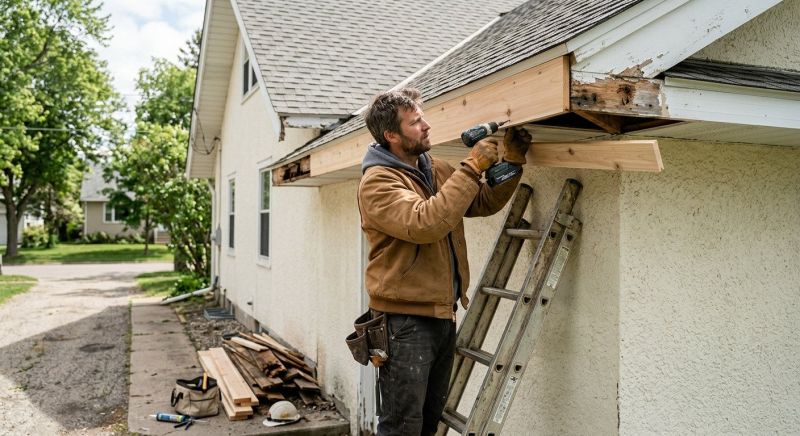 Wooden Eaves Repair in Kansas City, KS